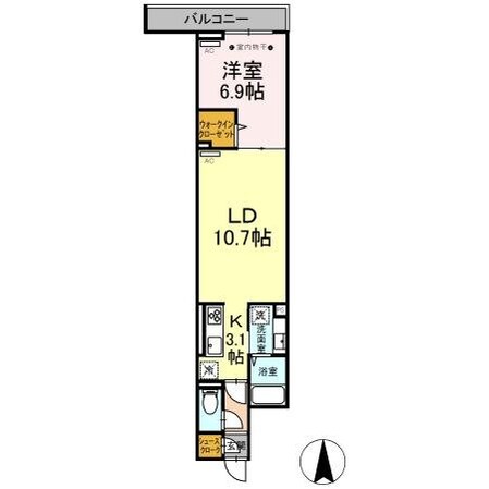 グラナーデ高野台の物件間取画像